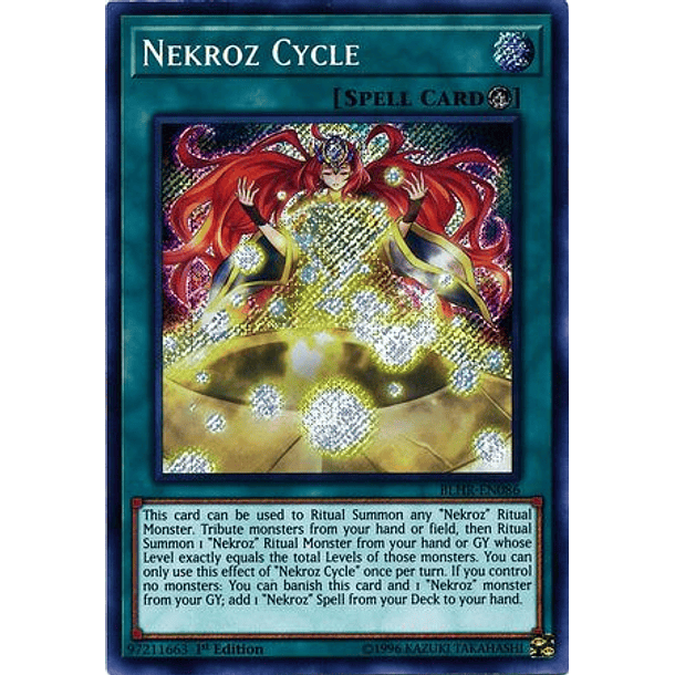 Nekroz Cycle - BLHR-EN086 - Secret Rare