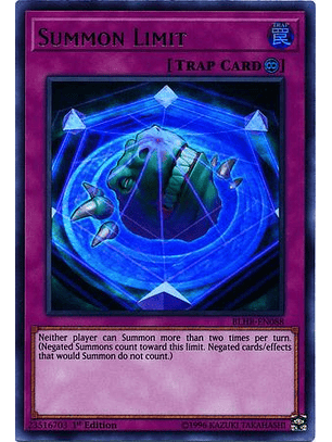 Summon Limit - BLHR-EN088 - Ultra Rare