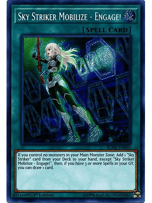 Sky Striker Mobilize - Engage! - BLHR-EN090 - Secret Rare