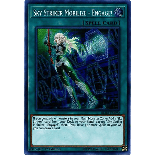 Sky Striker Mobilize - Engage! - BLHR-EN090 - Secret Rare