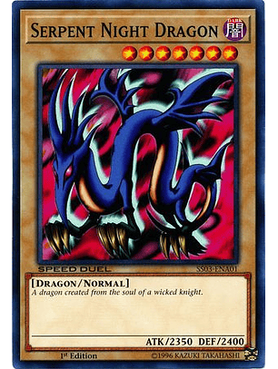 Serpent Night Dragon - SS03-ENA01 - Common