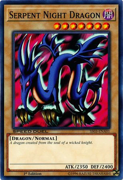 Serpent Night Dragon - SS03-ENA01 - Common