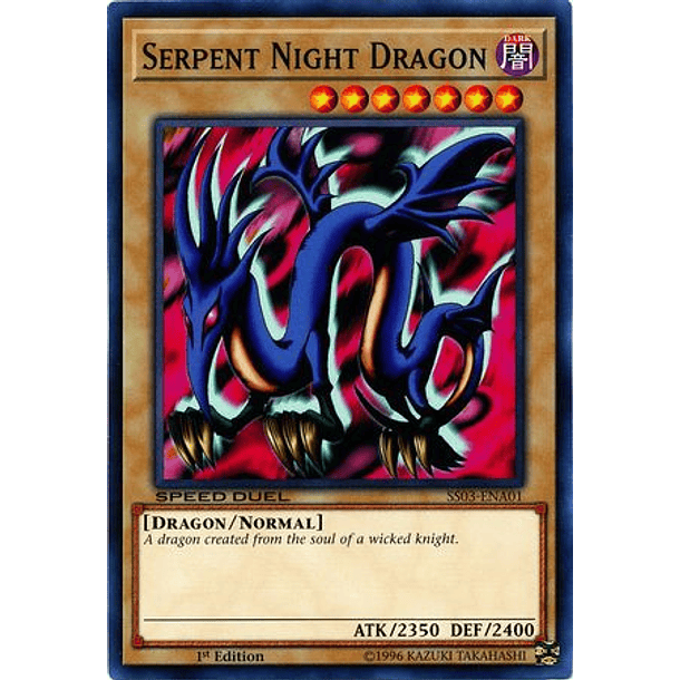 Serpent Night Dragon - SS03-ENA01 - Common