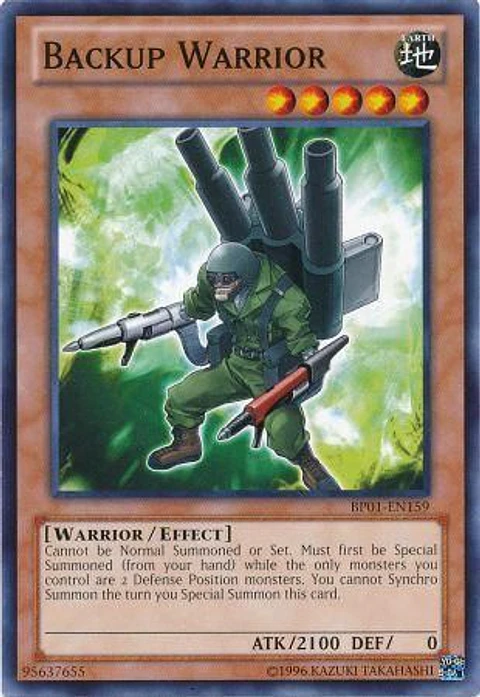 Backup Warrior - BP01-EN159 - common