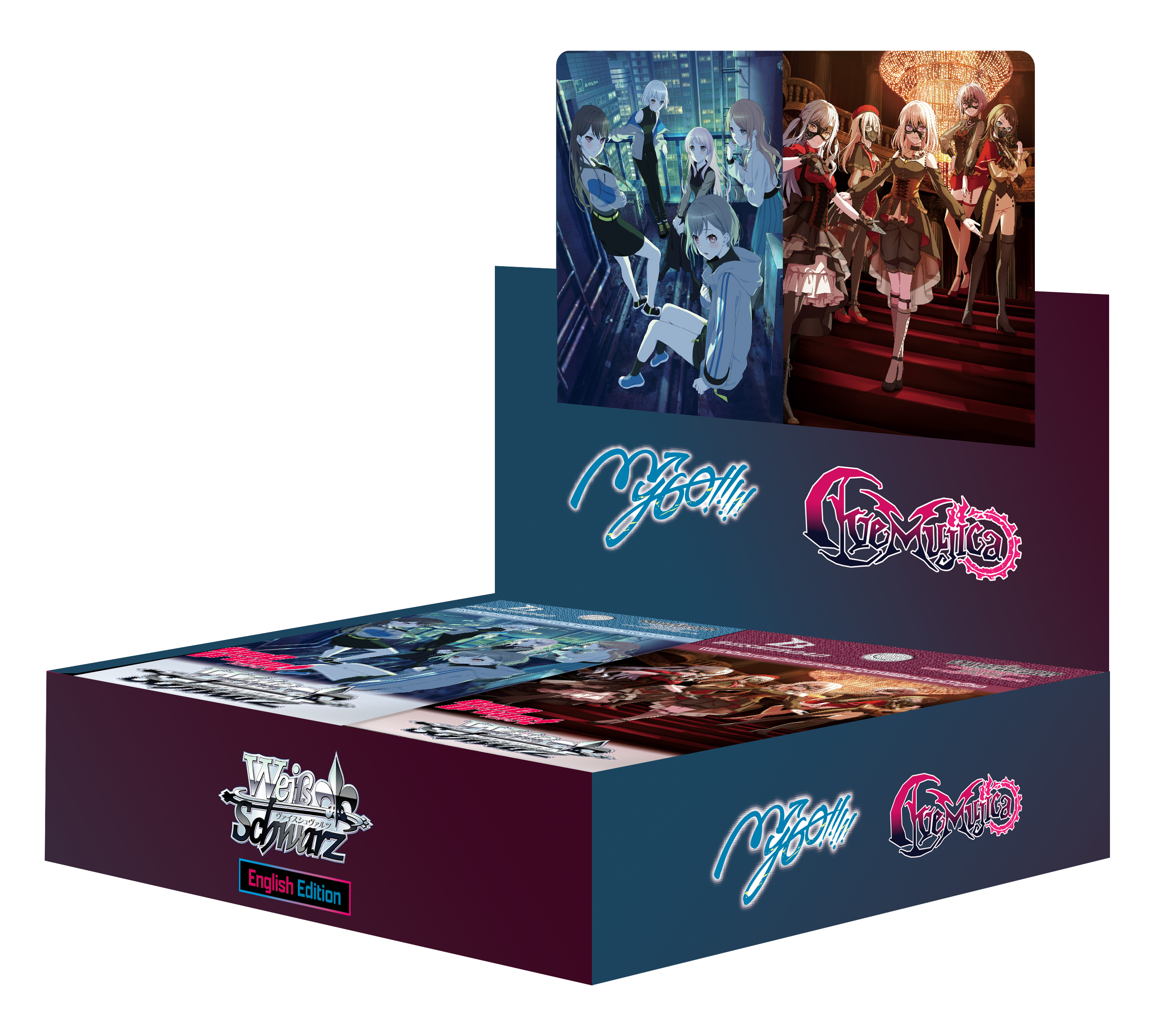 Weiss Schwarz MyGO!!!!! × Ave Mujica Booster Box Display 1