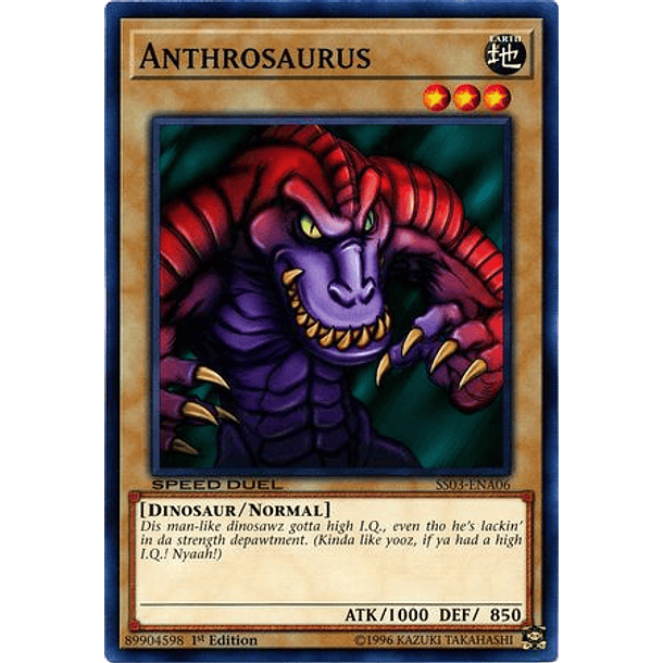Anthrosaurus - SS03-ENA06 - Common 