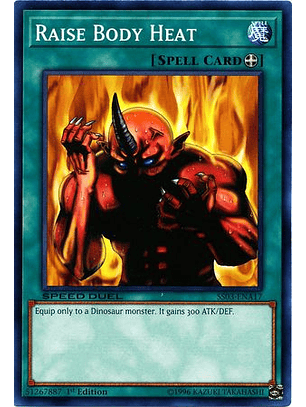 Raise Body Heat - SS03-ENA17 - Common