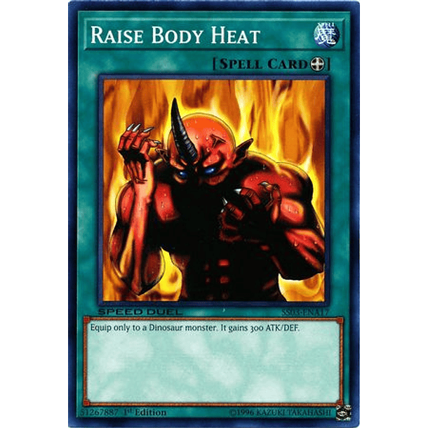 Raise Body Heat - SS03-ENA17 - Common