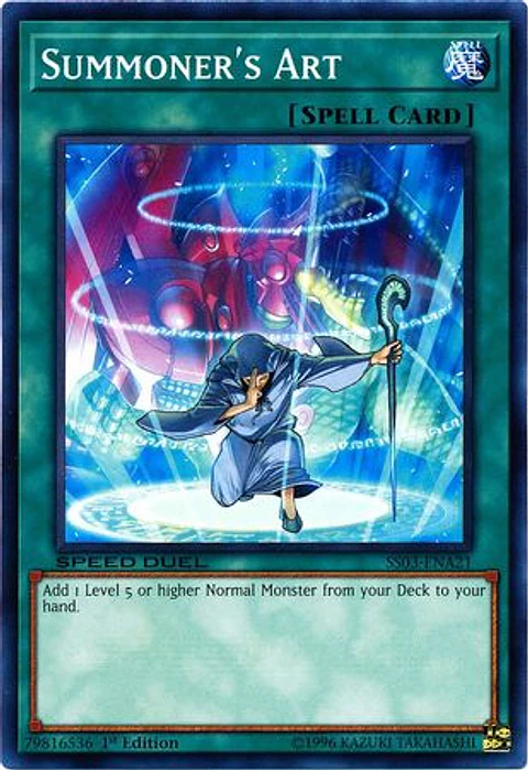 Summoner's Art - SS03-ENA21 - Common