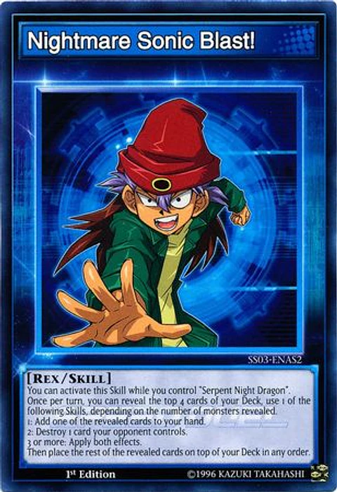 Nightmare Sonic Blast! - SS03-ENAS2 - Common
