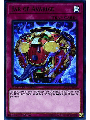 Jar of Avarice - SS03-ENV02 - Ultra Rare
