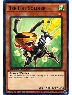 Bee List Soldier - SS03-ENB14 - Common