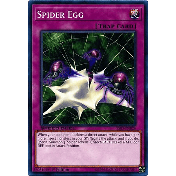 Spider Egg - SS03-ENB26 - Common