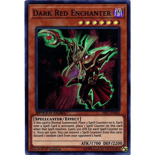 Dark Red Enchanter - SBSC-EN002 - Super Rare 