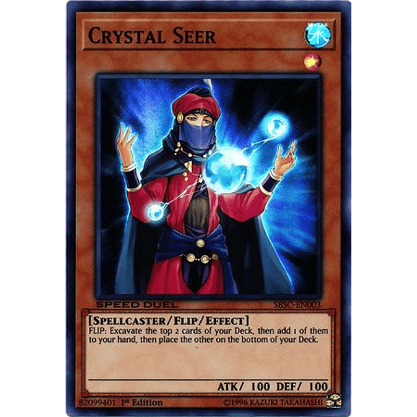 Crystal Seer - SBSC-EN003 - Super Rare