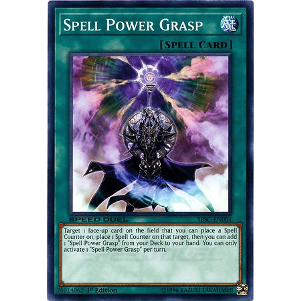 Spell Power Grasp - SBSC-EN004 - Common