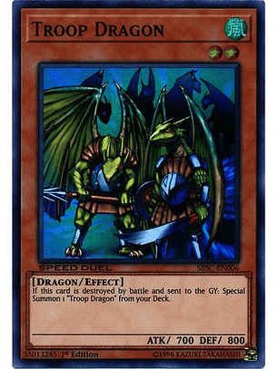 Troop Dragon - SBSC-EN006 - Super Rare