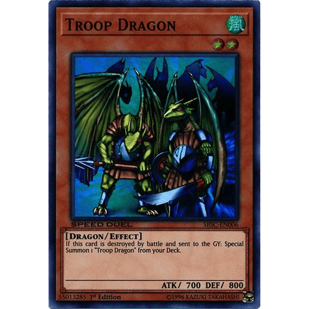 Troop Dragon - SBSC-EN006 - Super Rare