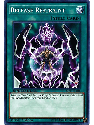 Release Restraint - SBSC-EN010 - Common 