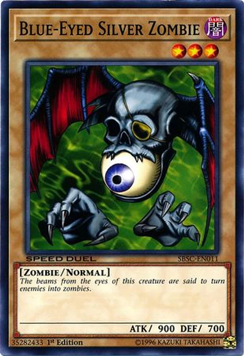 Blue-Eyed Silver Zombie - SBSC-EN011 - Common 