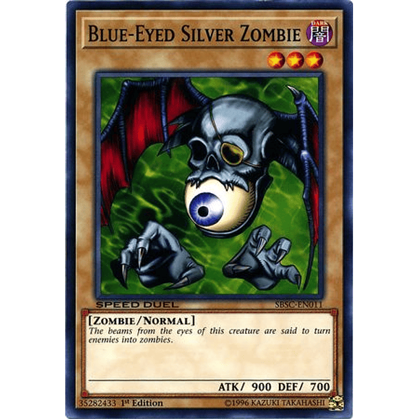Blue-Eyed Silver Zombie - SBSC-EN011 - Common 