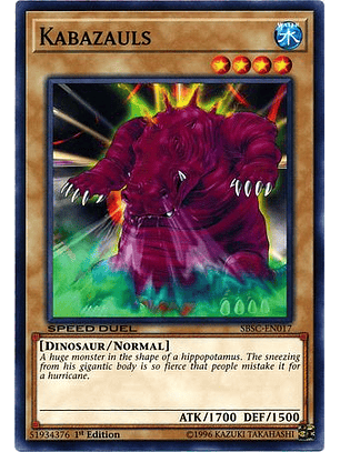 Kabazauls - SBSC-EN017 - Common