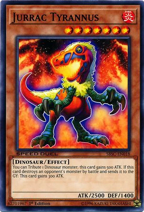 Jurrac Tyrannus - SBSC-EN018 - Common
