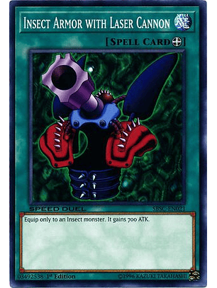 Insect Armor with Laser Cannon - SBSC-EN021 - Common 