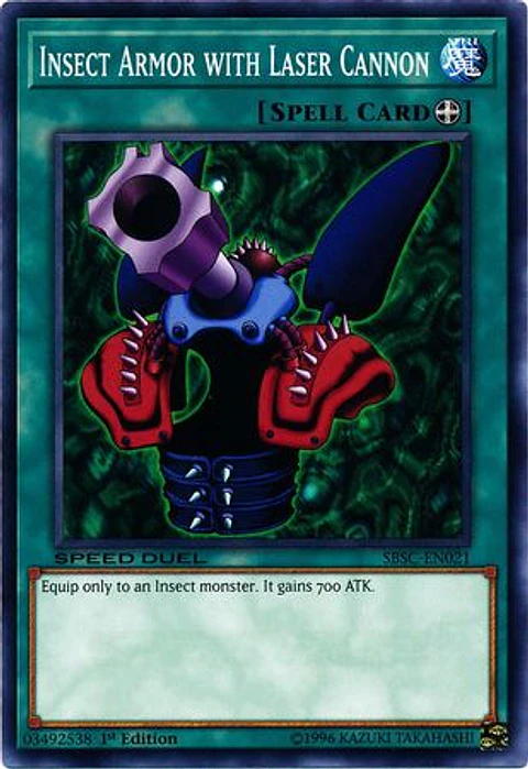 Insect Armor with Laser Cannon - SBSC-EN021 - Common 