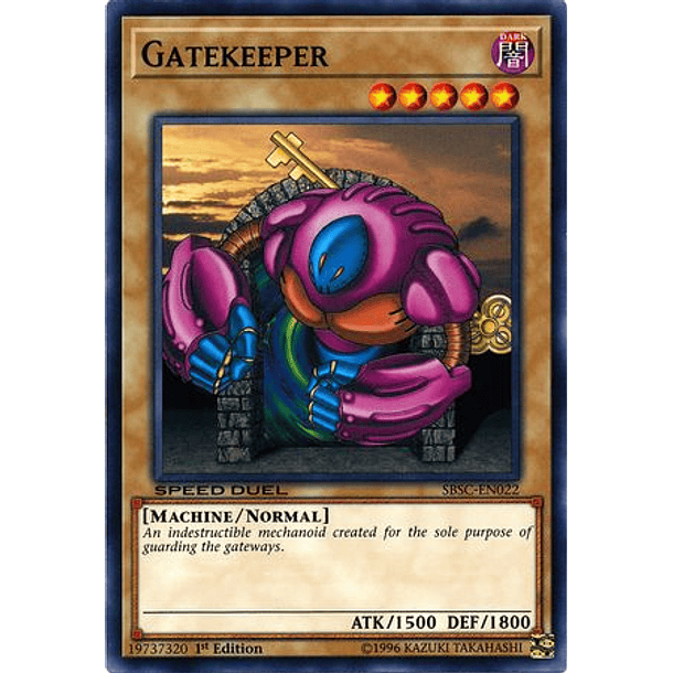 Gatekeeper - SBSC-EN022 - Common