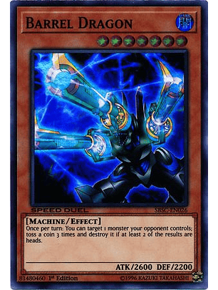 Barrel Dragon - SBSC-EN026 - Super Rare 