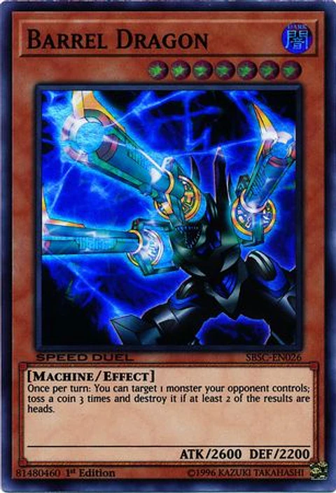 Barrel Dragon - SBSC-EN026 - Super Rare 