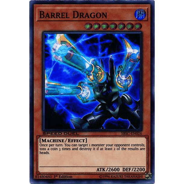 Barrel Dragon - SBSC-EN026 - Super Rare 