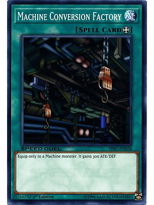 Machine Conversion Factory - SBSC-EN028 - Common