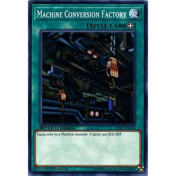 Machine Conversion Factory - SBSC-EN028 - Common