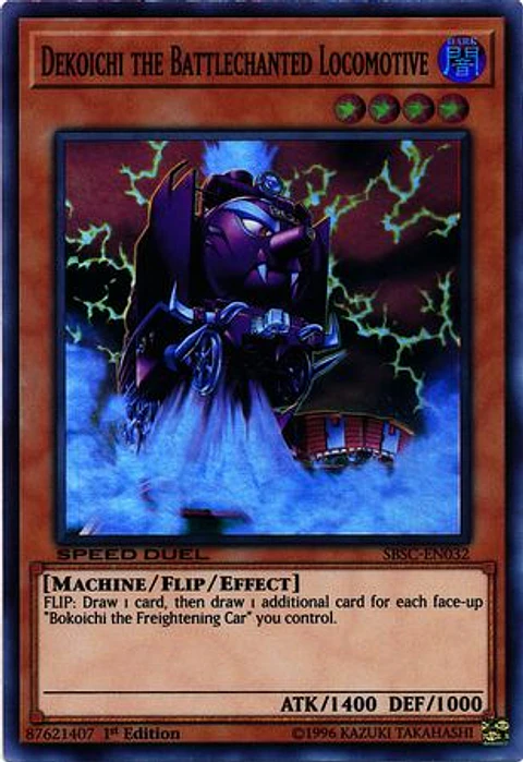 Dekoichi the Battlechanted Locomotive - SBSC-EN032 - Super Rare