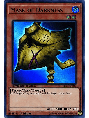 Mask of Darkness - SBSC-EN033 - Ultra Rare 