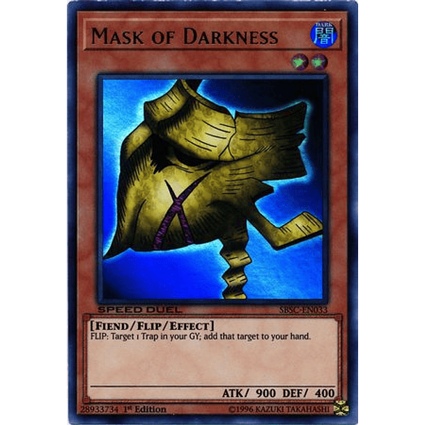 Mask of Darkness - SBSC-EN033 - Ultra Rare 