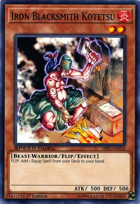 Iron Blacksmith Kotetsu - SBSC-EN034 - Common
