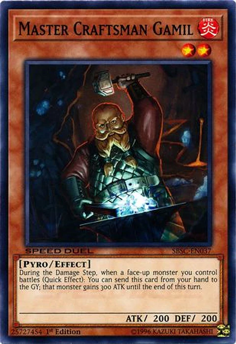 Master Craftsman Gamil - SBSC-EN037 - Common