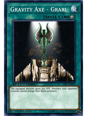 Gravity Axe - Grarl - SBSC-EN039 - Common