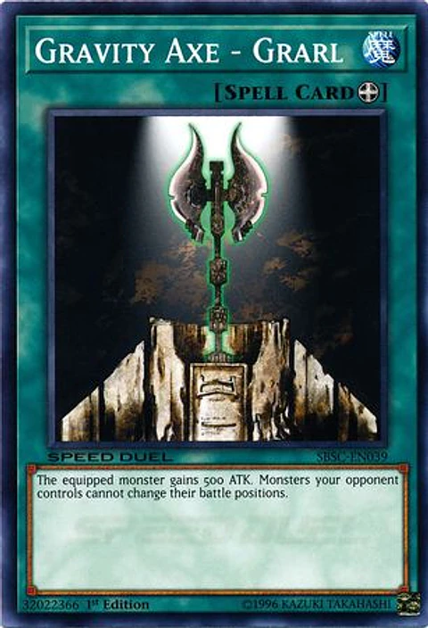 Gravity Axe - Grarl - SBSC-EN039 - Common