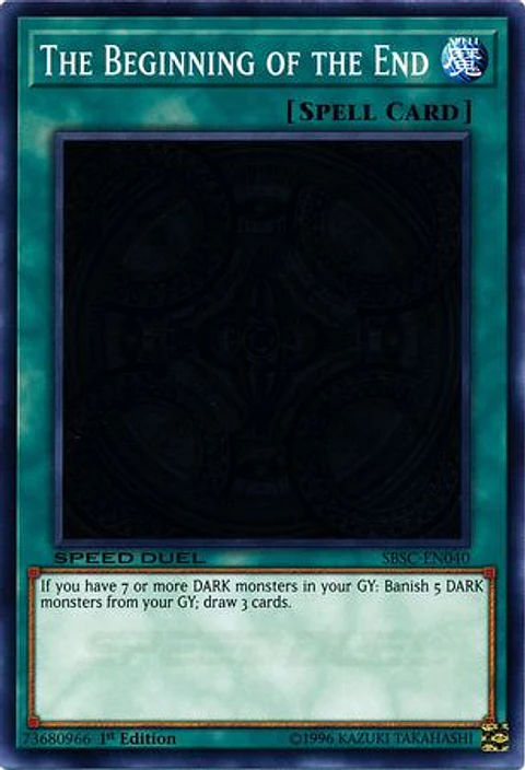 The Beginning of the End - SBSC-EN040 - Common