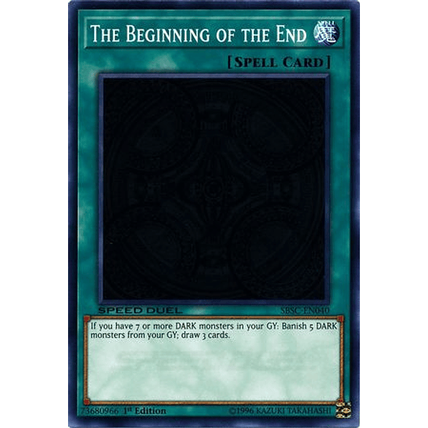 The Beginning of the End - SBSC-EN040 - Common