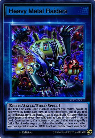 Heavy Metal Raiders - SBSC-ENS01 - Ultra Rare 1