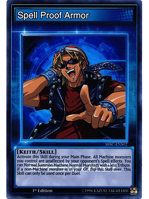 Spell Proof Armor - SBSC-ENS02 - Super Rare 