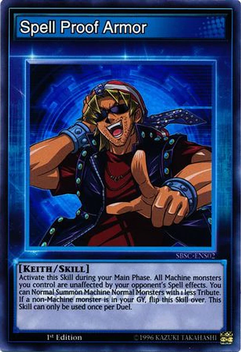 Spell Proof Armor - SBSC-ENS02 - Super Rare 