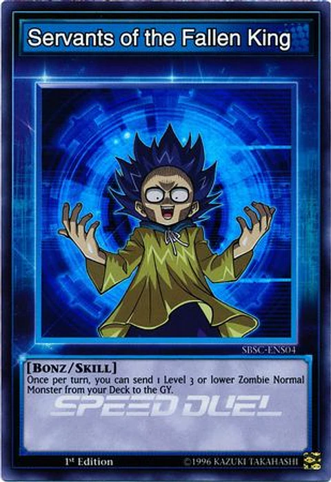 Servants of the Fallen King - SBSC-ENS04 - Super Rare