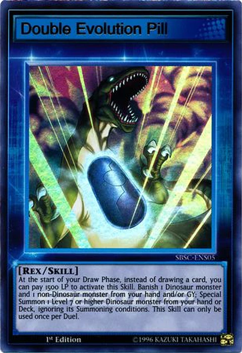 Double Evolution Pill - SBSC-ENS05 - Ultra Rare 