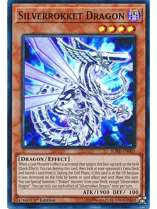 Silverrokket Dragon - SDRR-EN001 - Super Rare 